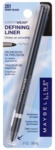 Maybelline ExpertWear Defining Liner - Ebony Black 201