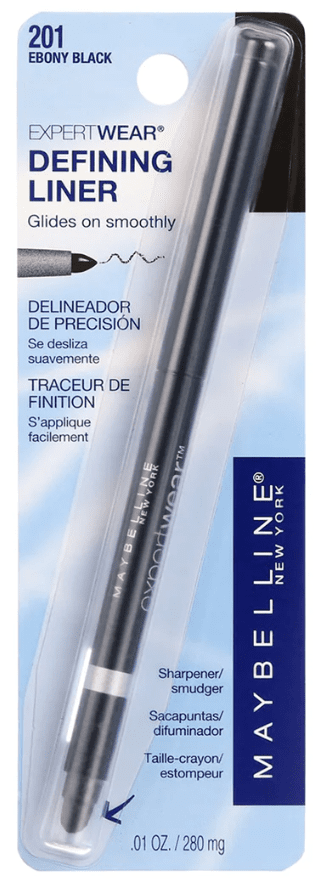 Maybelline ExpertWear Defining Liner - Ebony Black 201