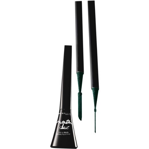 Maybelline Master Duo 2-in-1 Glossy Liquid Liner 515 Polished Green