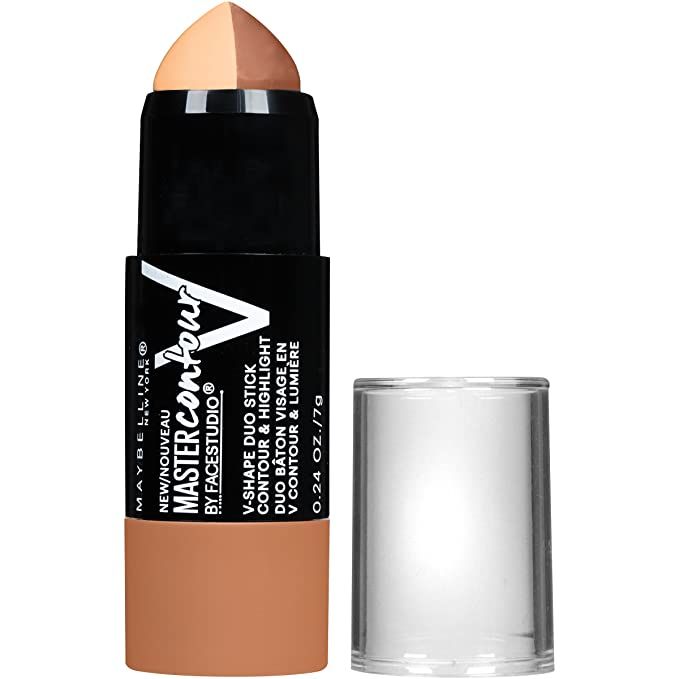 Maybelline Master Contour Contour & Highlight, V-Shape Duo Stick, Deep 020