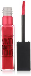 Maybelline New York Color Sensational Vivid Matte Liquid Lipstick, Fuchsia Ecstasy