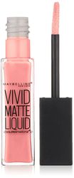 Maybelline New York Color Sensational Vivid Matte Liquid Lipstick, Pink Charge