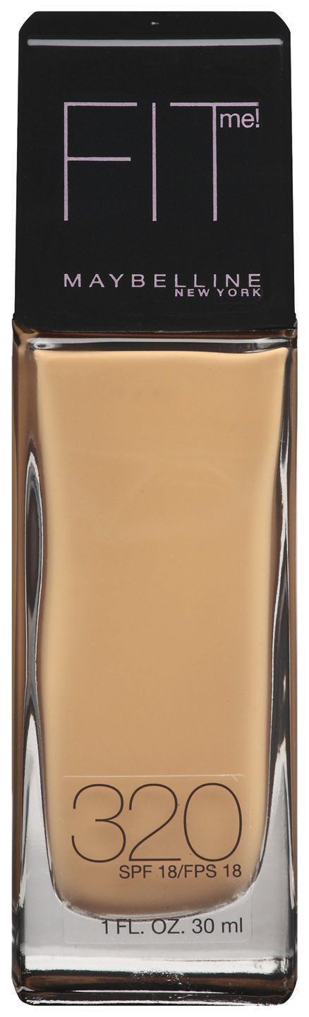 Maybelline Fit Me! Foundation, SPF 18, 320 Honey Beige