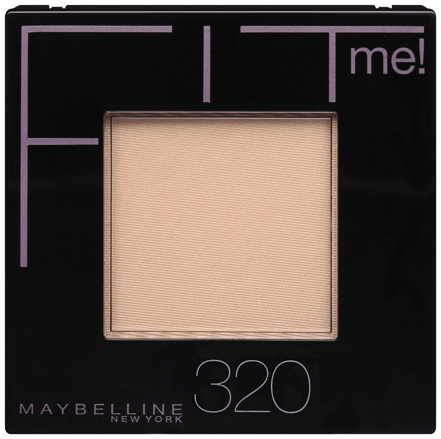 Maybelline New York Fit Me! Powder, 320 Honey Beige, 0.3 Ounce / (9g)