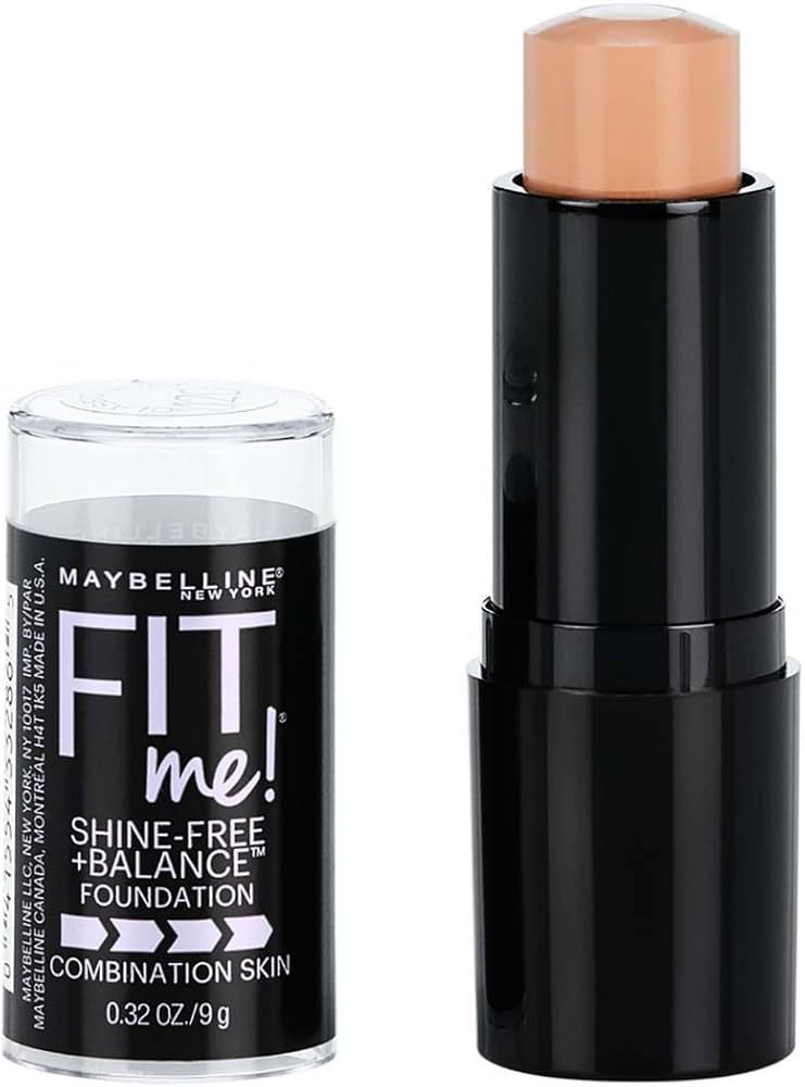 Maybelline New York Fit Me Shine Free Stick Foundation, Classic Ivory [120]