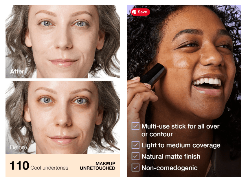 Maybelline New York Fit Me Shine Free Stick Foundation, Classic Ivory [120]