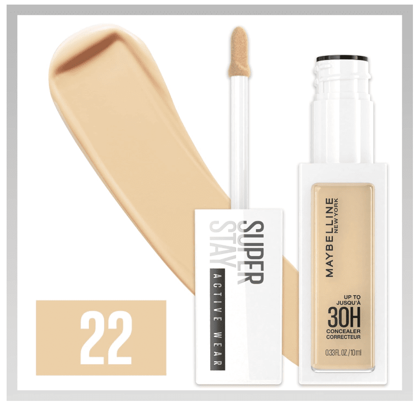 Maybelline SuperStay Longwear Liquid Concealer, Up to 30HR Wear, 20