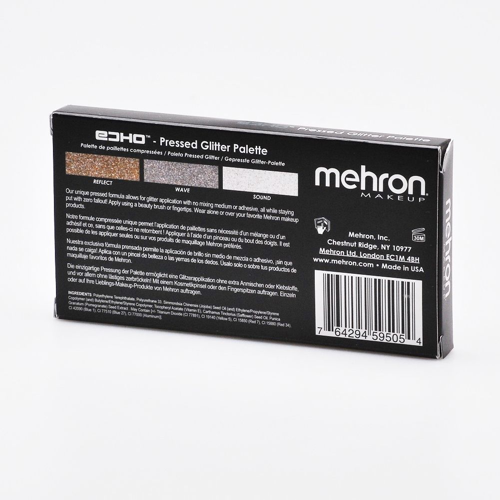 Mehron Echo Pressed Glitter Palette