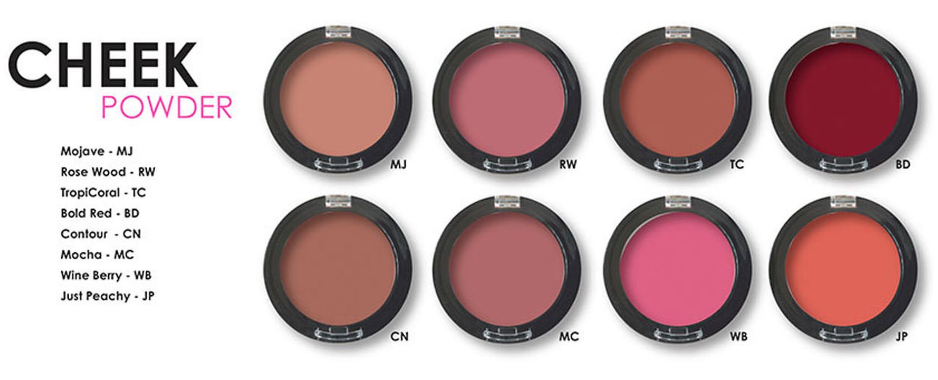 Mehron Makeup Cheek Powder - TropiCoral