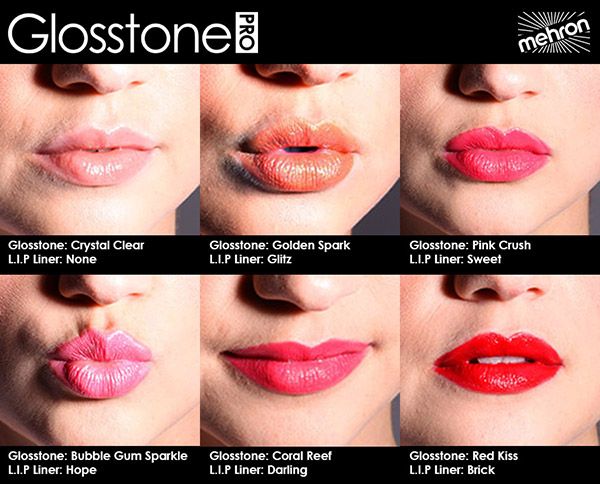 Mehron Makeup Glosstone Pro - Bubble Gum Sparkle