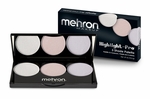 Mehron Makeup Highlight-Pro Palette (Cool)