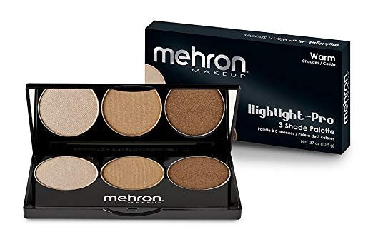 Mehron Makeup Highlight-Pro Palette (Warm)