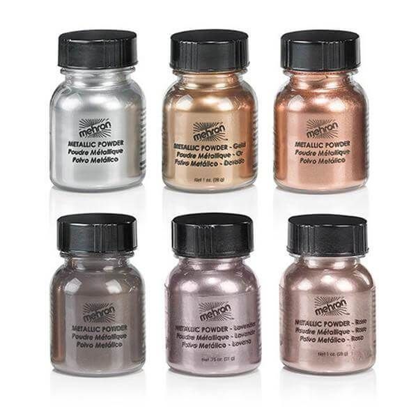 Mehron Makeup Metallic Powder - Bronze