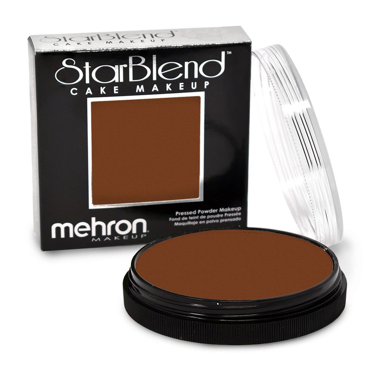  Mehron Makeup StarBlend Cake Makeup, Medium Ebony