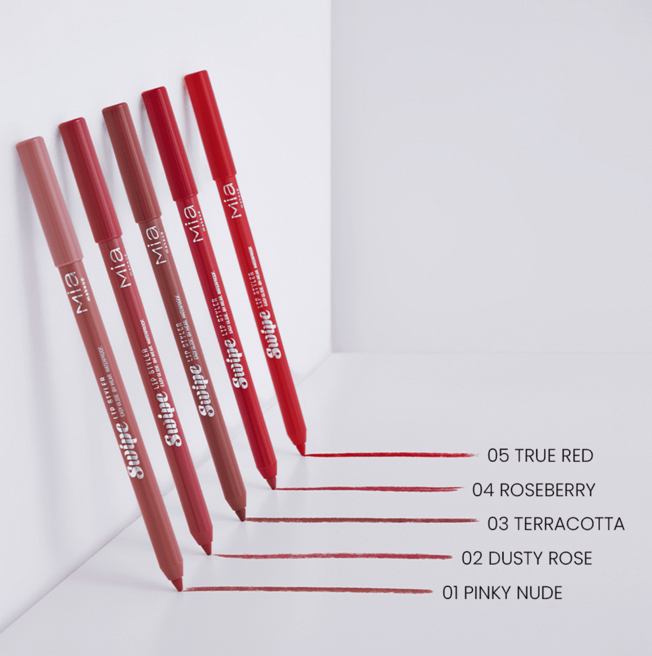 Mia Cosmetics swipe Lip pencil styler - Roseberry 04