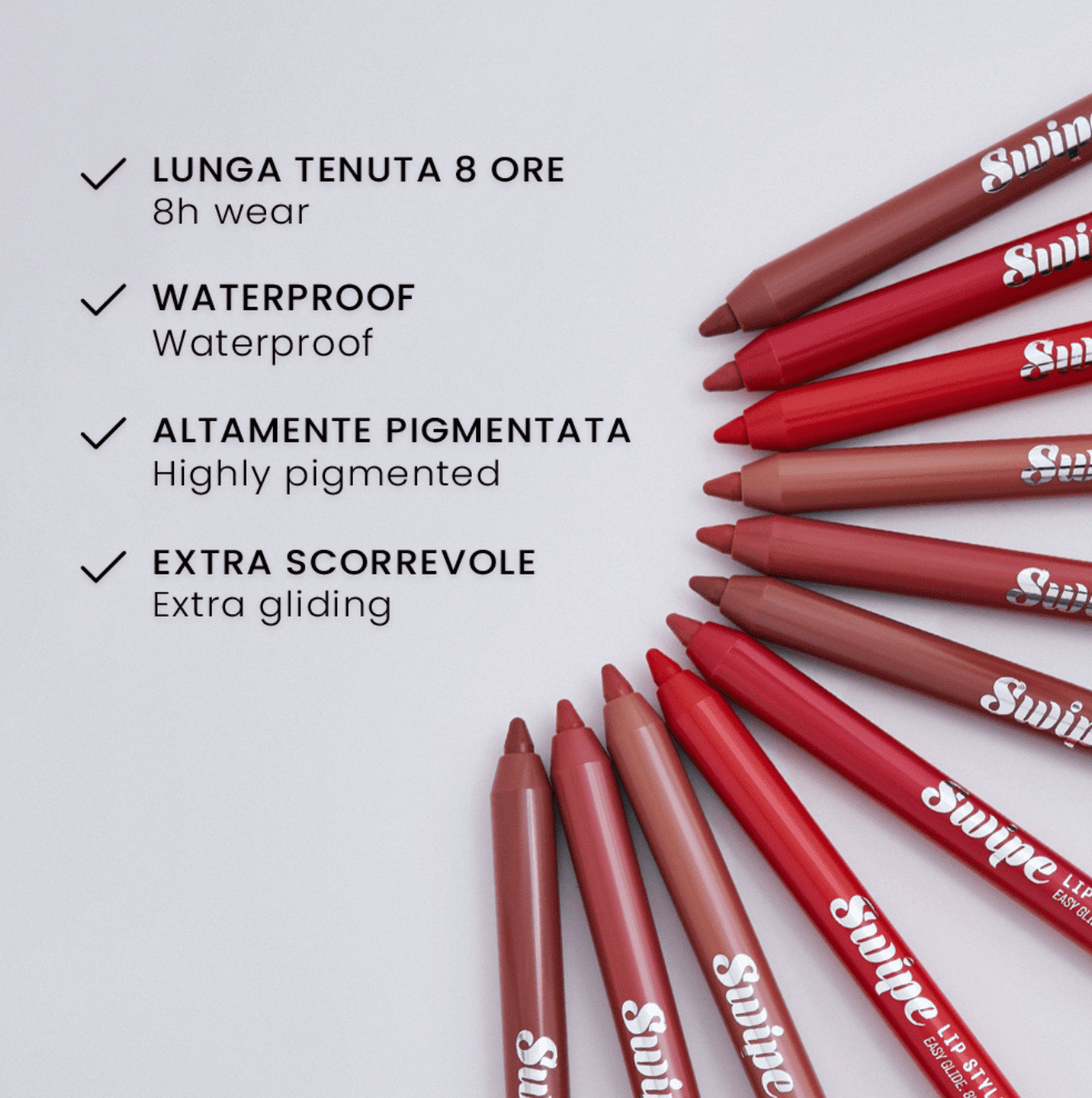 Mia Cosmetics swipe Lip pencil styler - Roseberry 04