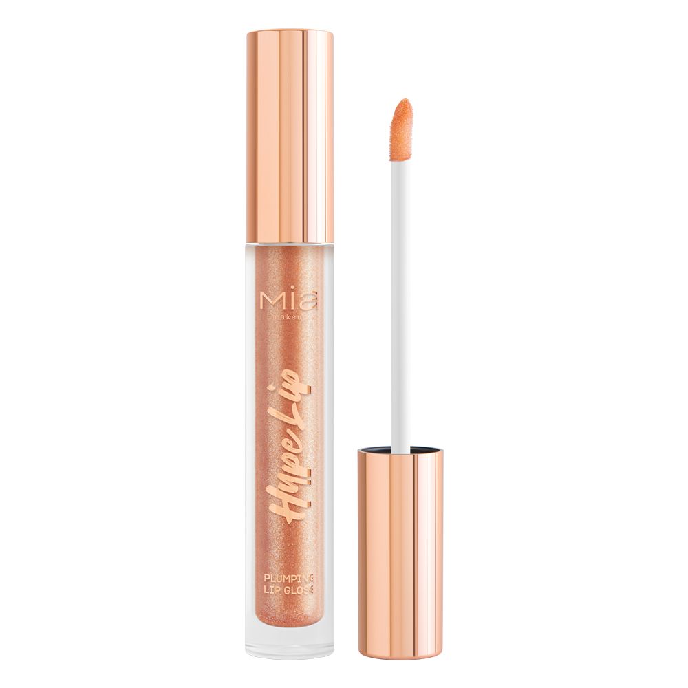 Mia Hype Lip Plumping Lip Gloss - 08 Disco Peach