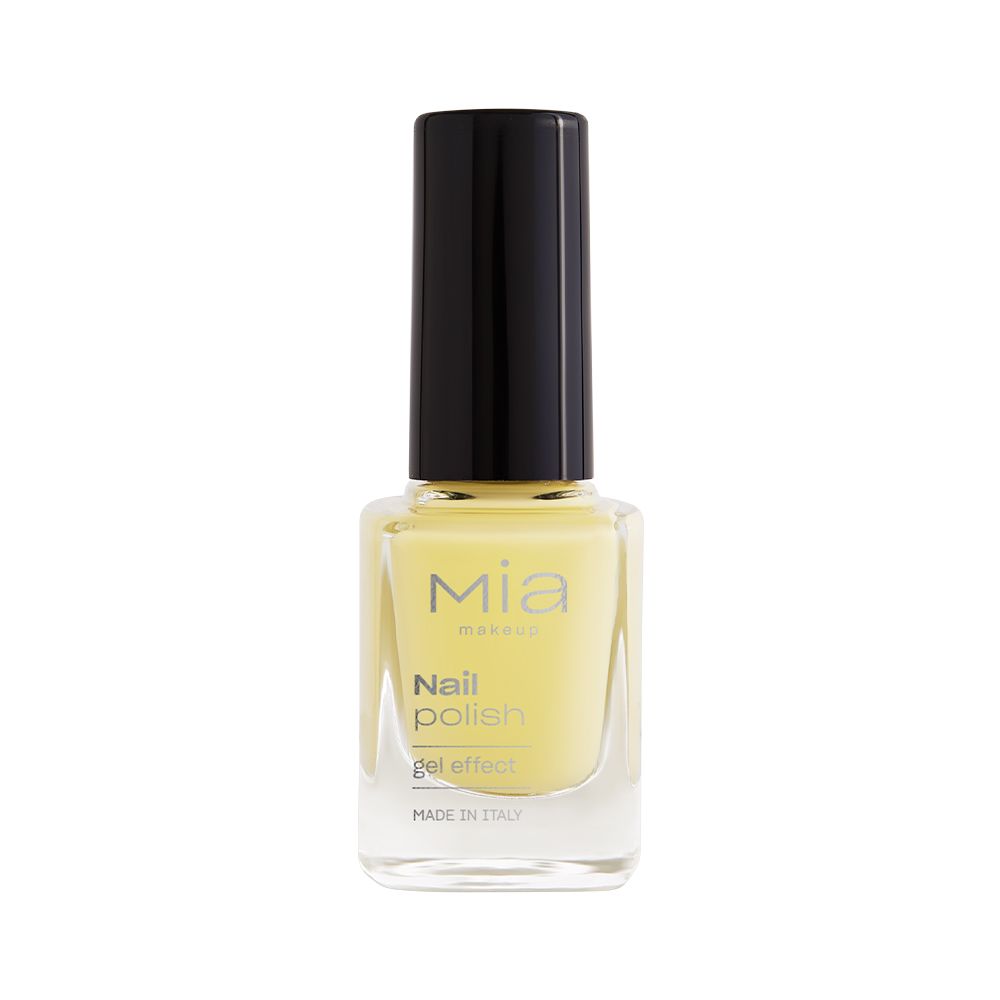 Mia Nail Polish Gel Effect - 44 Pale Lemon