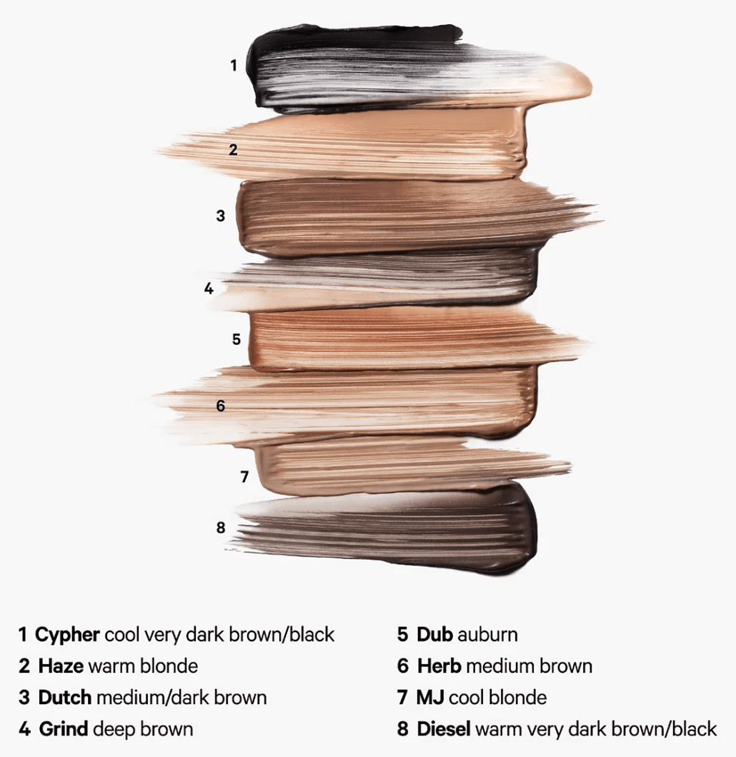 Milk Makeup Kush Fiber Brow Gel, Haze