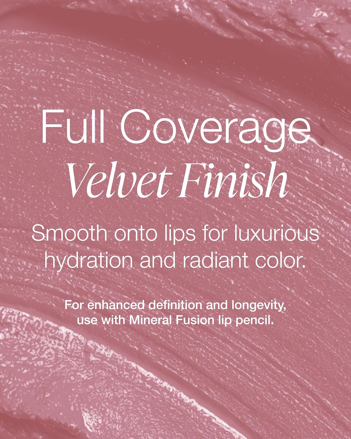 Mineral Fusion Lipstick, Alluring - plum
