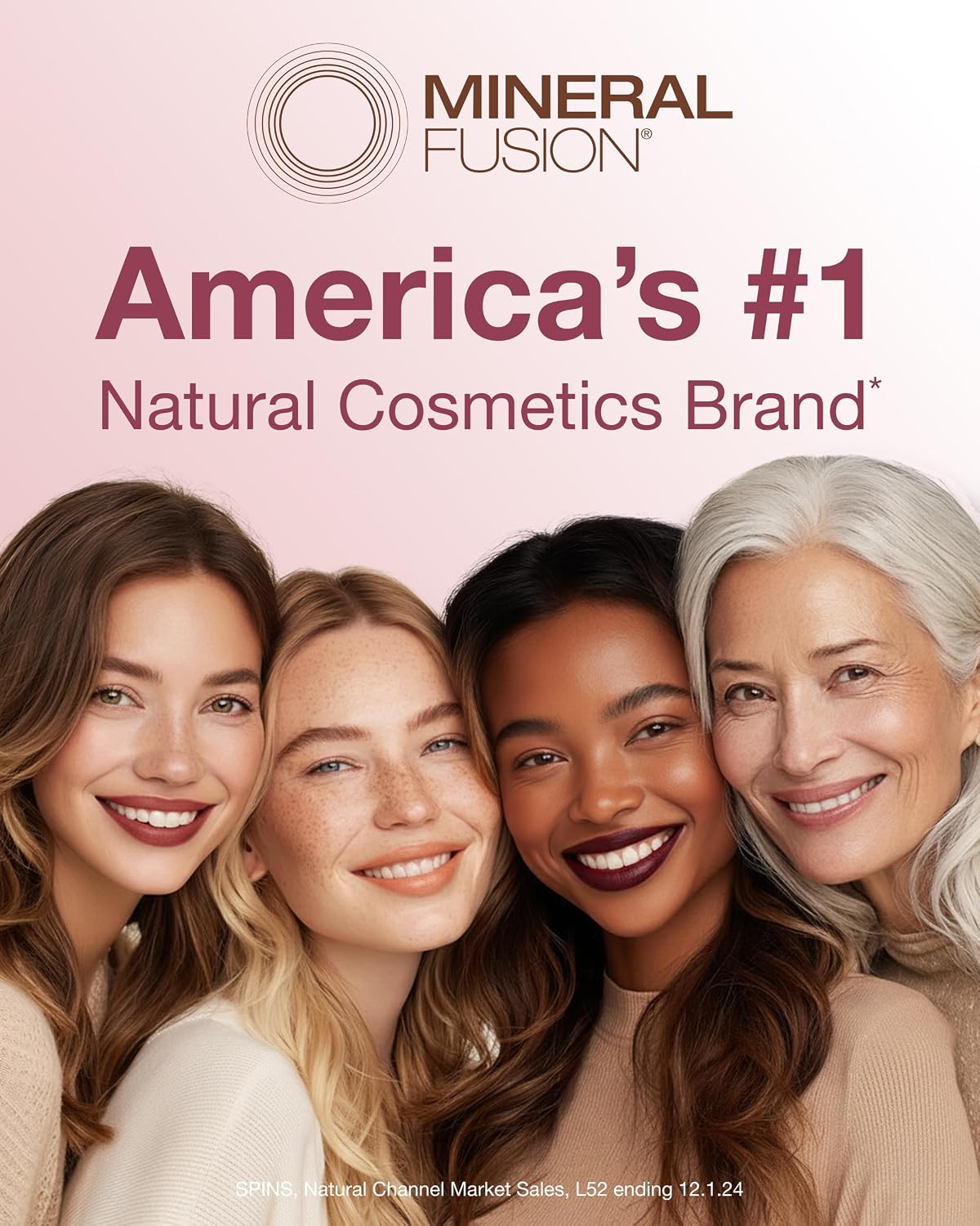 Mineral Fusion Lipstick, Burst - shimmering copper