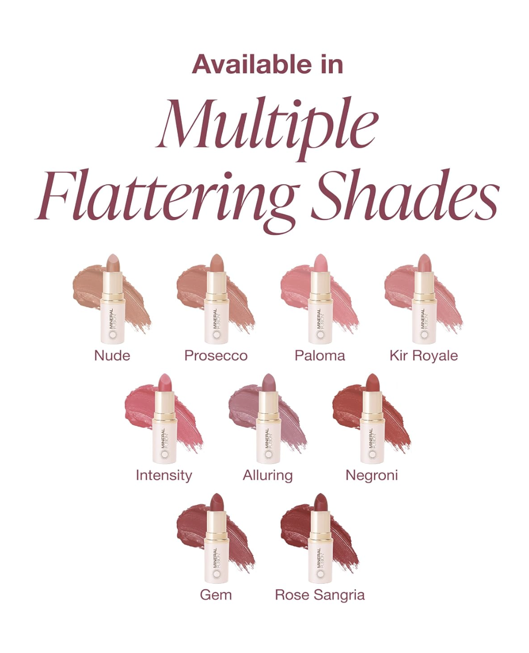 Mineral Fusion Lipstick, Intensity