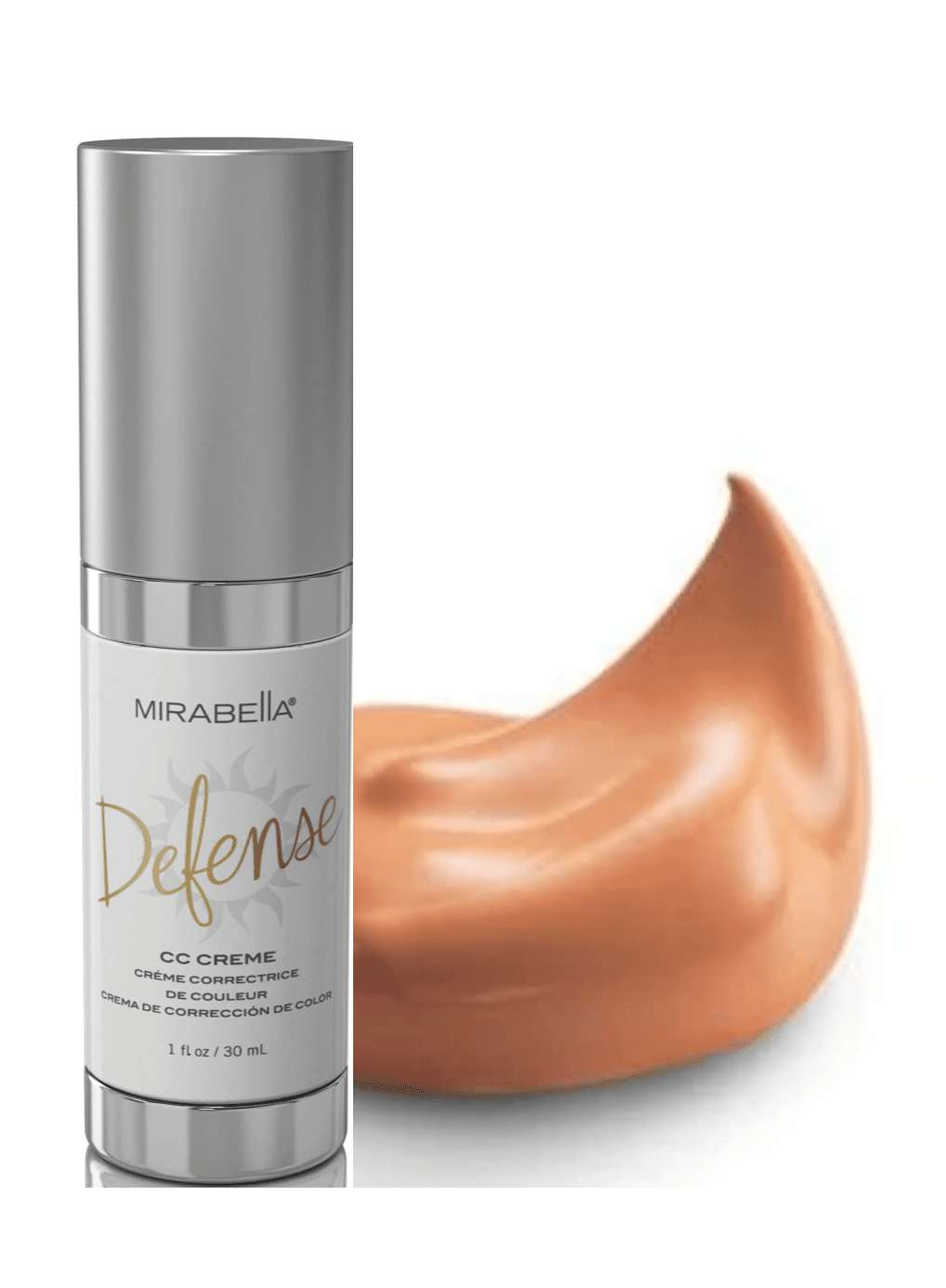 Mirabella Beauty Defense CC Creme Foundation, Dark