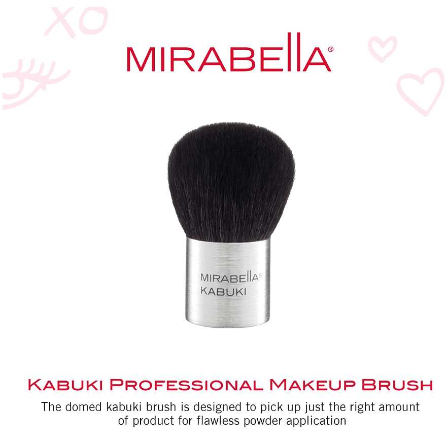 Mirabella Beauty Multi-tasking Retractable Kabuki Style Professional Makeup Brush