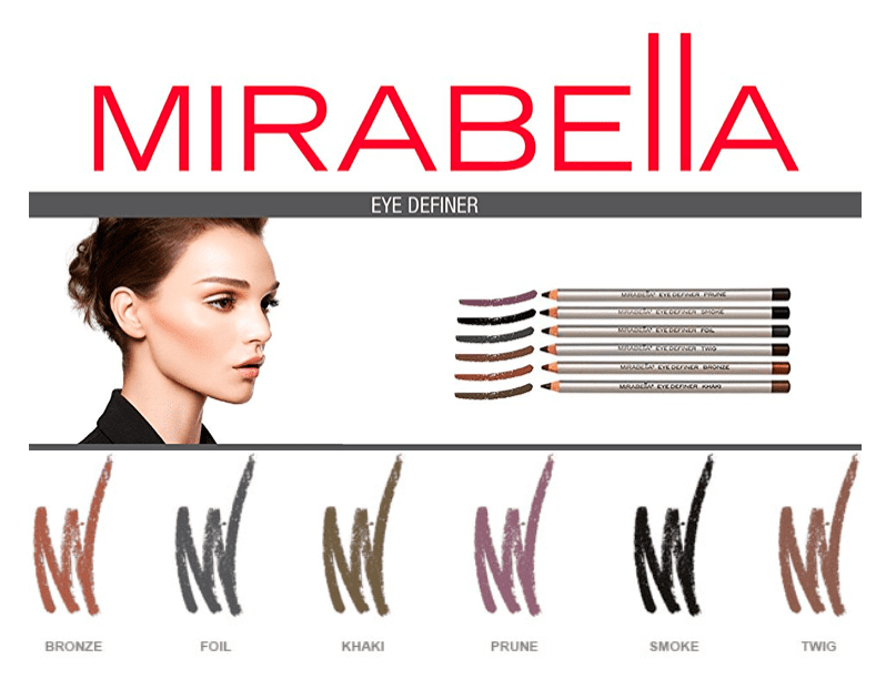Mirabella Eye Definer Pencil - Foil