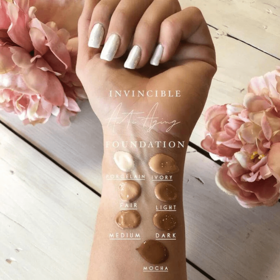 Mirabella Invincible Anti-Aging Foundation - Porcelain (0)