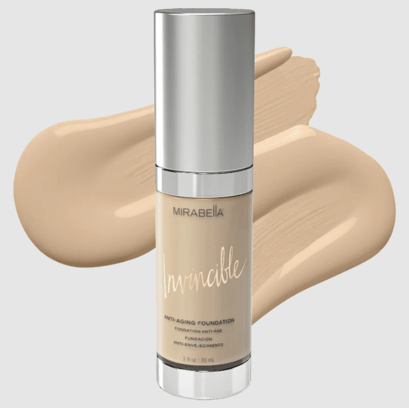 Mirabella Invincible Anti-Aging HD Foundation - Ivory (I)