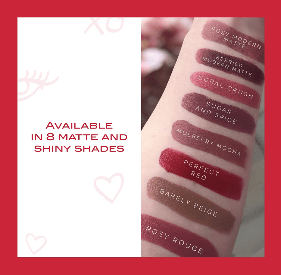 Mirabella Sealed With A Kiss Lipstick - Berried Modern Matte