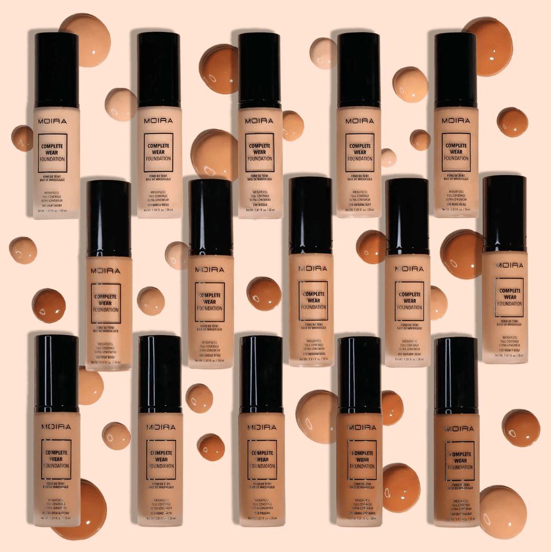 Moira Cosmetics Complete Wear Foundation - Honey Sand (500)