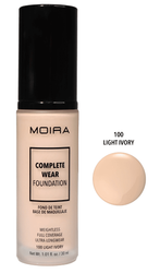 Moira Cosmetics Complete Wear Foundation - Light Ivory (100)