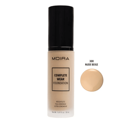Moira Cosmetics Complete Wear Foundation - Nude Beige (300)