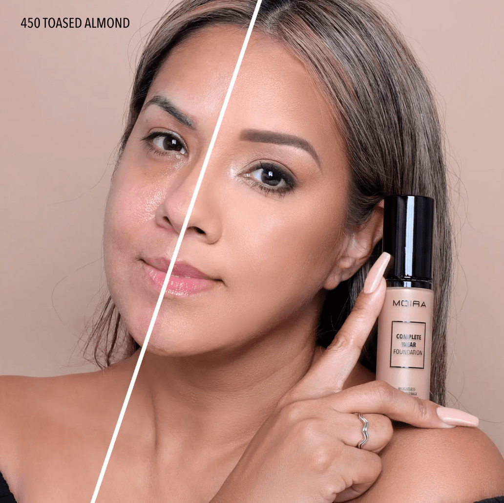 Moira Cosmetics Complete Wear Foundation - Toasted Almond (450)