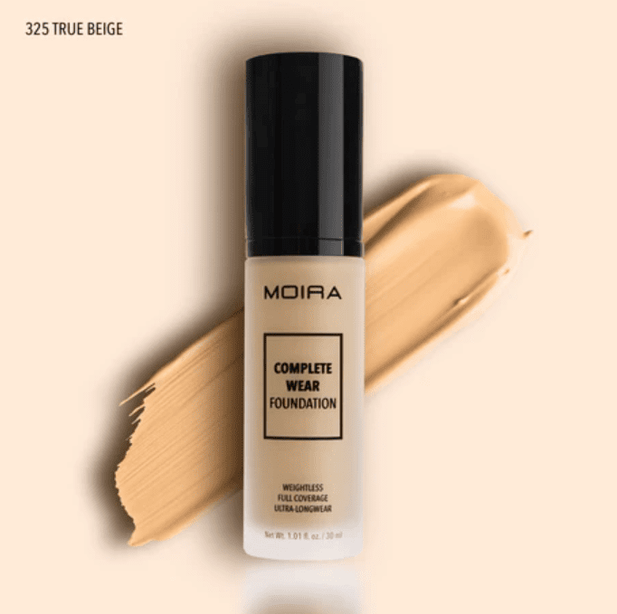 Moira Cosmetics Complete Wear Foundation - True Beige (325)