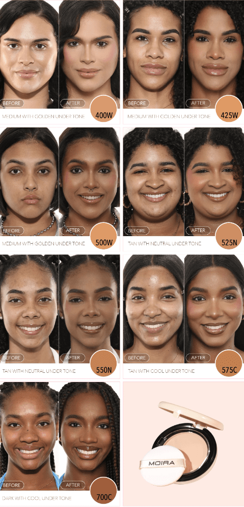 Moira Cosmetics Complete Wear Powder Foundation 150W - (CPF 150)