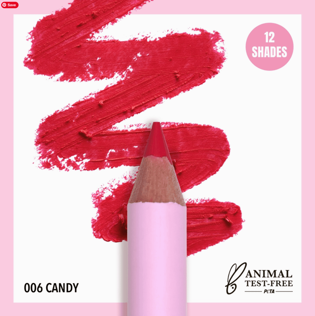 Moira Cosmetics Flirty Lip Pencil - Candy (006) 