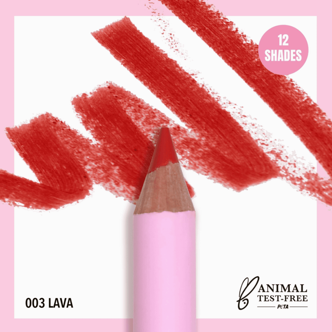 Moira Cosmetics Flirty Lip Pencil - Lava (003)