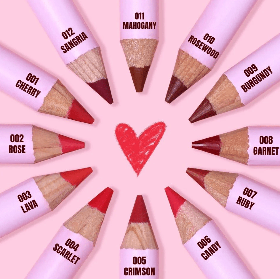 Moira Cosmetics Flirty Lip Pencil - Rose (002)