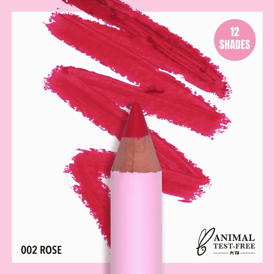 Moira Cosmetics Flirty Lip Pencil - Rose (002)