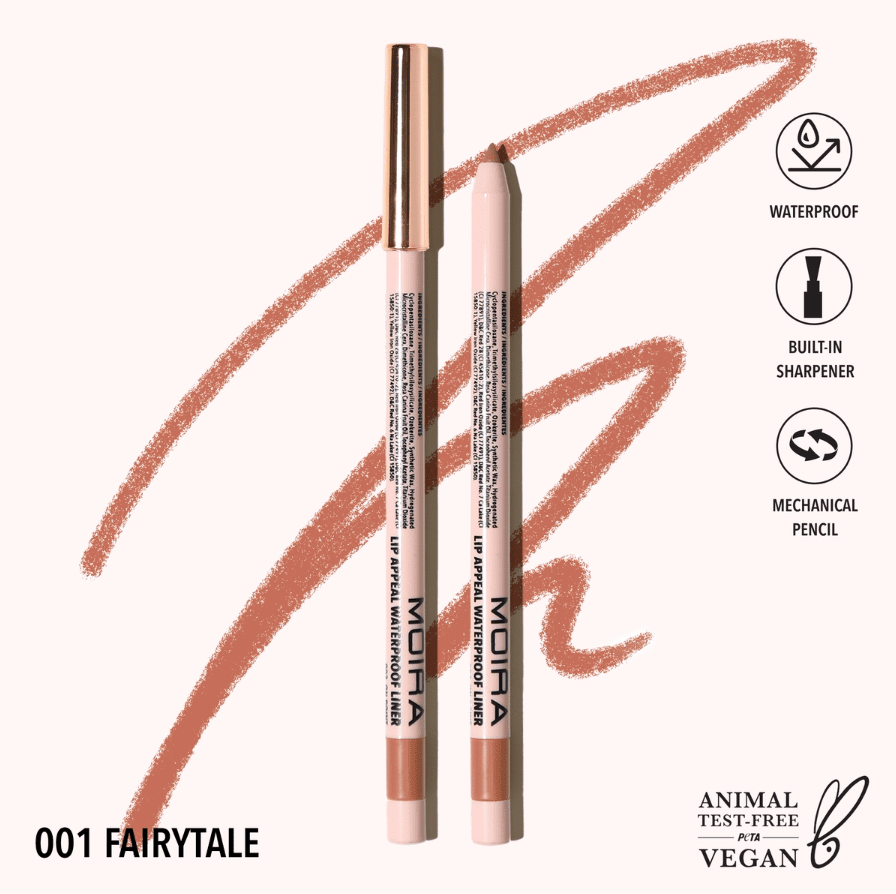 Moira Cosmetics Lip Appeal Waterproof Liner - Fairytale (001)