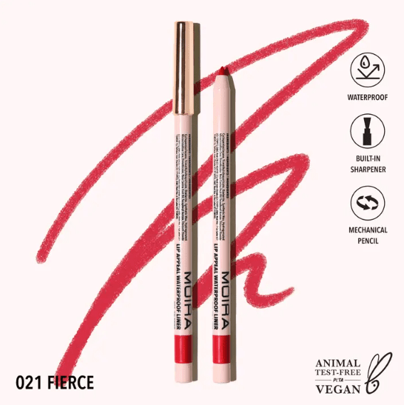 Moira Cosmetics Lip Appeal Waterproof Liner - Fierce (021)