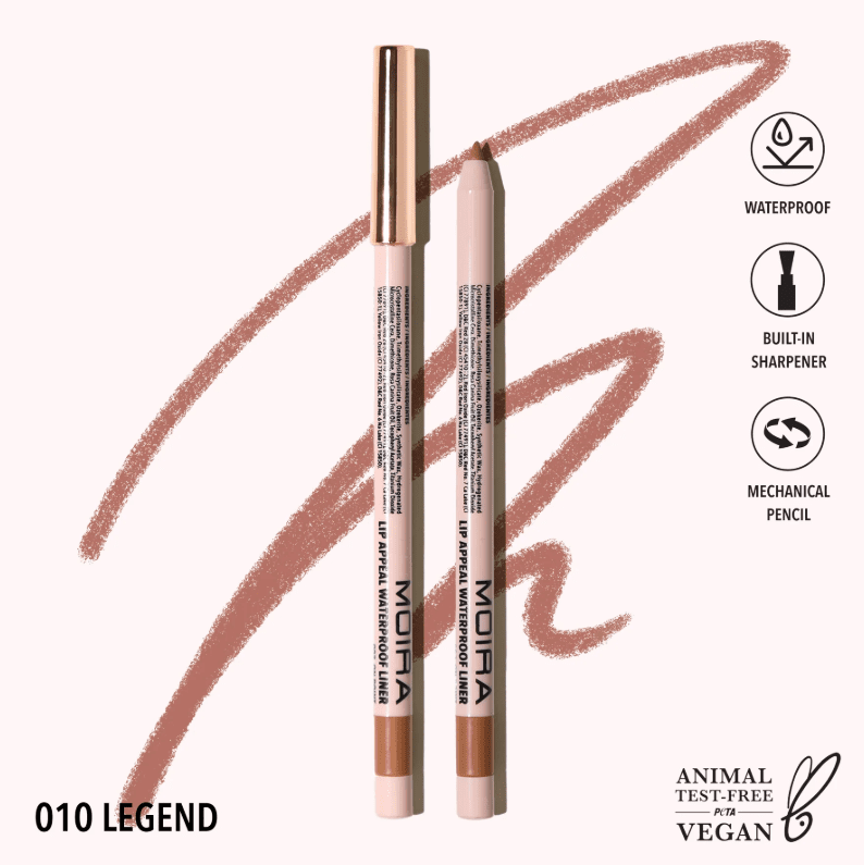 Moira Cosmetics Lip Appeal Waterproof Liner - Legend (010)