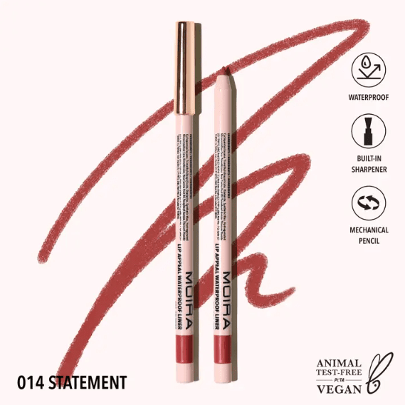 Moira Cosmetics Lip Appeal Waterproof Liner - Statement (014)