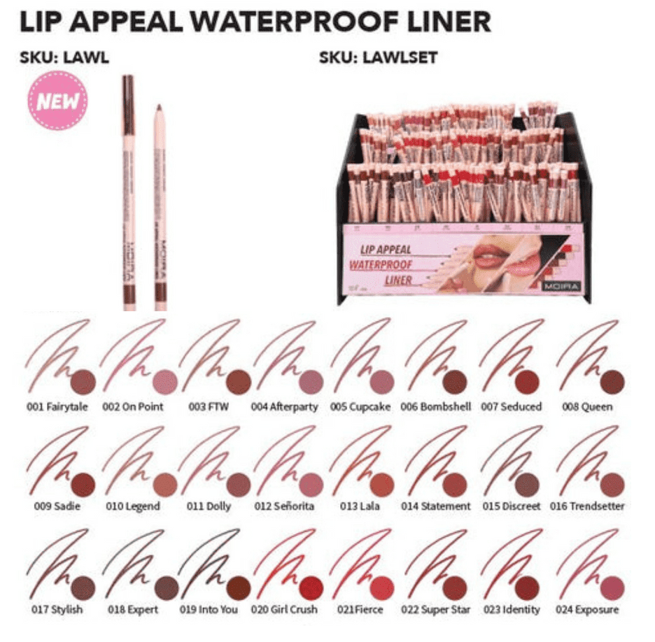 Moira Cosmetics Lip Appeal Waterproof Liner - Statement (014)