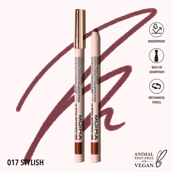 Moira Cosmetics Lip Appeal Waterproof Liner - Stylish (017)