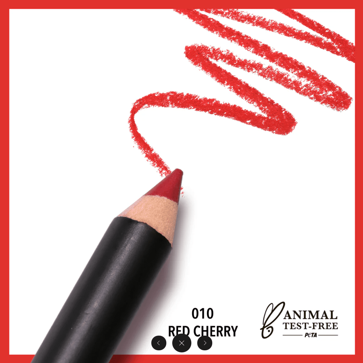 Moira Cosmetics Lip Exposure Pencil - Red Cherry (010)
