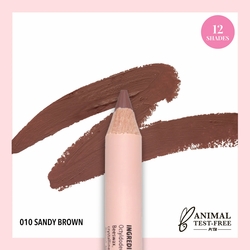 Moira Cosmetics Signature Lip Pencil, Sandy Brown (010)
